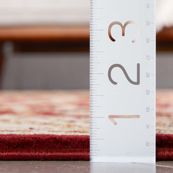 Well Woven Dulcet Oriental Red/Beige Area Rug & Reviews Wayfair